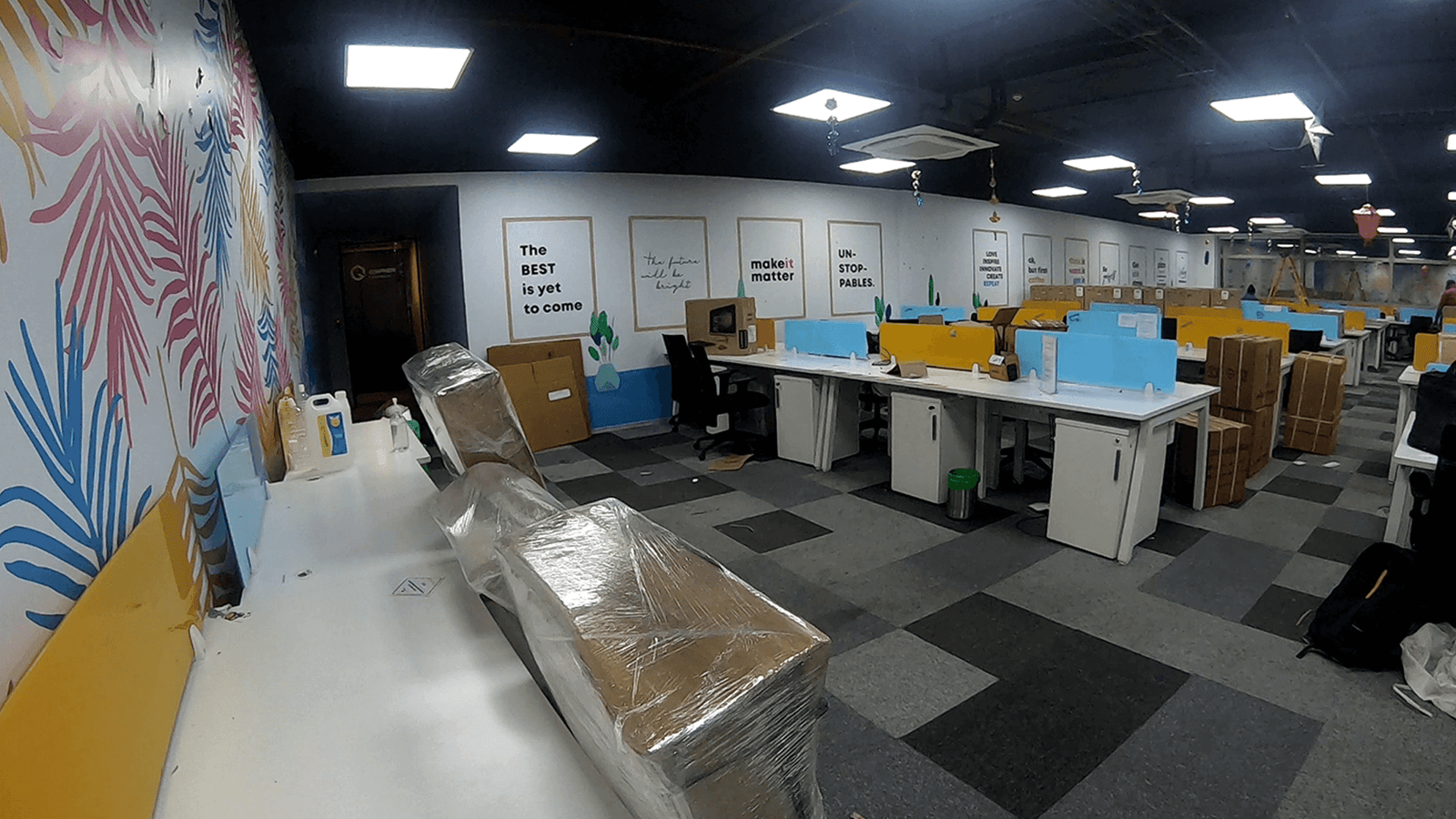 Office Furniture Packing